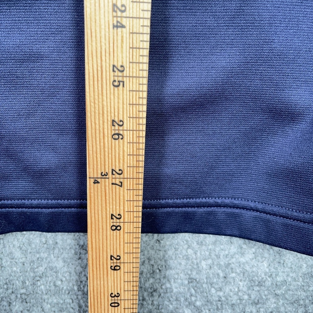 Under Armour Quarter Zip Mens XL Navy Long Sleeve Performance Loose #AB936 - Picture 7 of 7